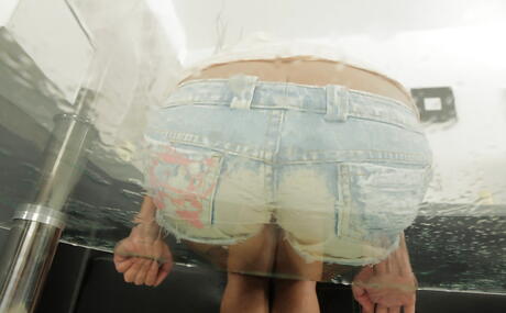 Slim ukrainian blond teen Karina Grand in hot fetish gallery 